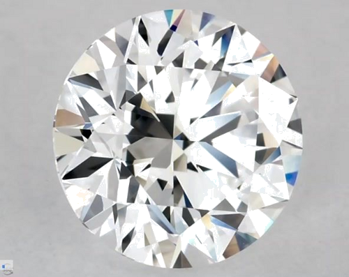 1.44 carat D-FL Excellent cut Natūralus Round Deimantas (1)