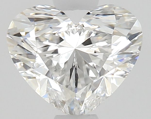 0.56 carat E-SI1 Natūralus Heart Deimantas (1)