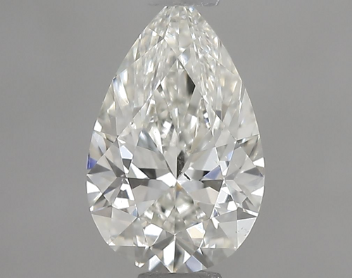 0.71 carat J-SI2 Natūralus Pear Deimantas (1)