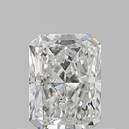 0.51 carat G-VVS2 Natūralus Radiant Deimantas (1)