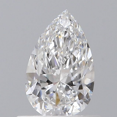 0.51 carat D-VS2 Natūralus Pear Deimantas (1)
