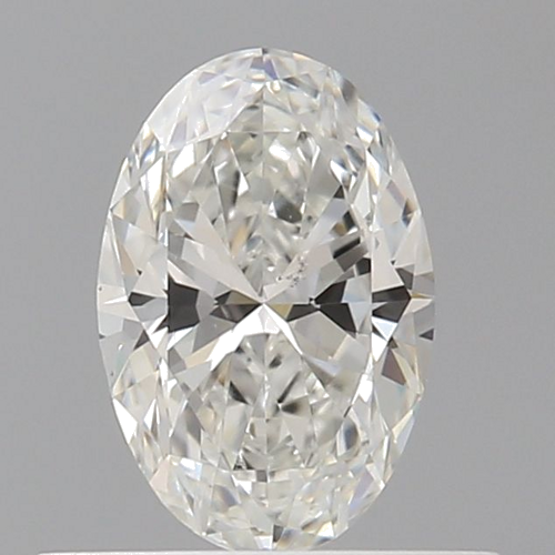 0.5 carat H-SI1 Natūralus Oval Deimantas (1)
