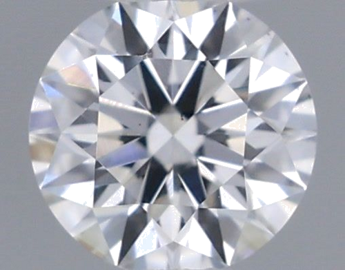 0.19 carat E-VS2 Excellent cut Natūralus Round Deimantas (1)