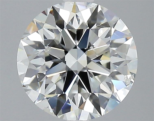 2.7 carat I-SI2 Excellent cut Natūralus Round Deimantas (1)