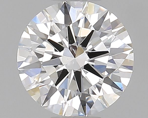 0.51 carat F-SI1 Excellent cut Natūralus Round Deimantas (1)