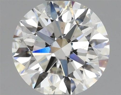 1.21 carat H-SI1 Excellent cut Natūralus Round Deimantas (1)