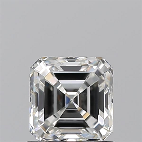 1.11 carat G-VVS2 Natūralus Asscher Deimantas (1)