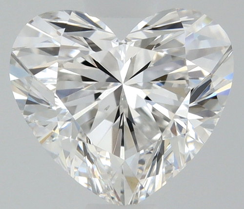 0.51 carat F-VS2 Natūralus Heart Deimantas (1)