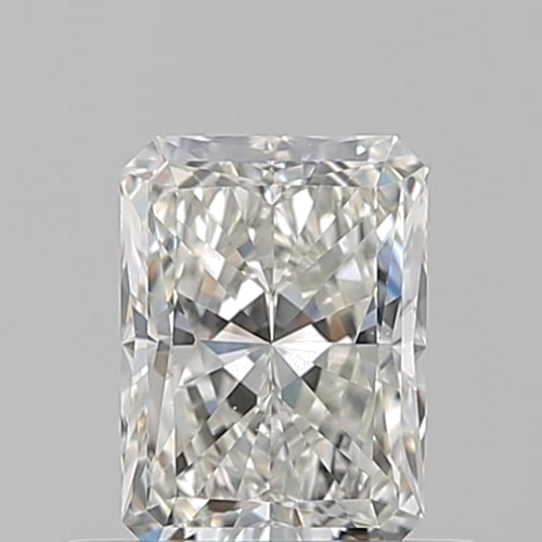 0.53 carat I-VS2 Natūralus Radiant Deimantas (1)