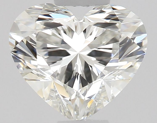 0.5 carat I-VVS1 Natūralus Heart Deimantas (1)