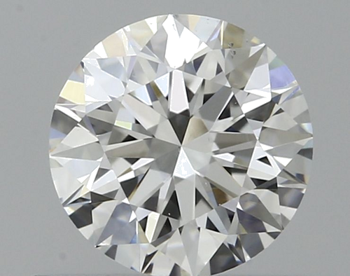 0.5 carat F-SI1 Excellent cut Natūralus Round Deimantas (1)