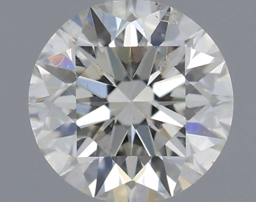 0.53 carat J-SI2 Excellent cut Natūralus Round Deimantas (1)