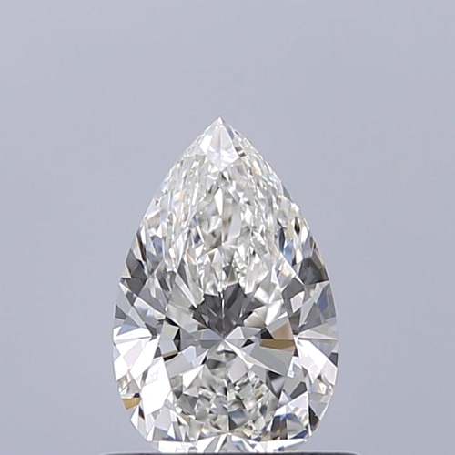 0.56 carat H-VVS1 Natūralus Pear Deimantas (1)