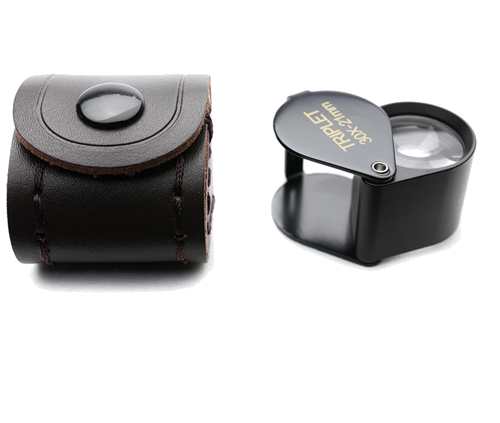 Kišeninis sulankstomas padidinimo stiklas 10x 15x 20x arba 30x (2)