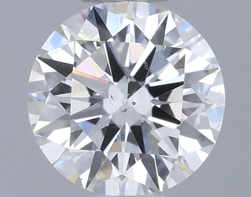 0.5 carat F-SI1 Excellent cut Natūralus Round Deimantas (1)