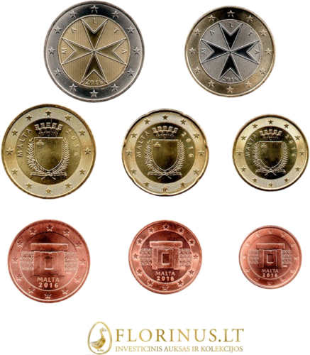 Malta Euro monetų rinkiniai (1)