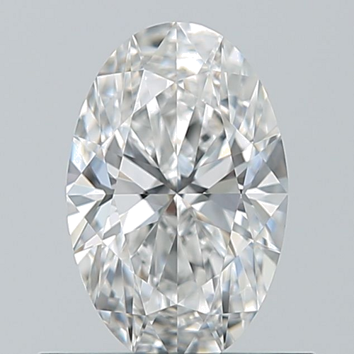 0.61 carat E-VVS2 Natūralus Oval Deimantas (1)