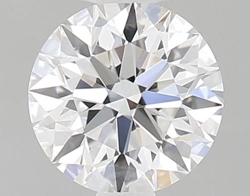 0.58 carat D-VVS2 Excellent cut Natūralus Round Deimantas (1)