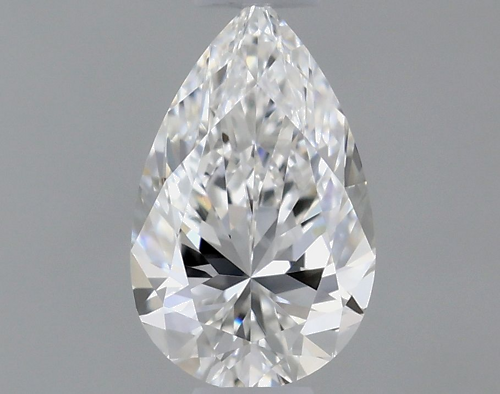 0.3 carat F-VS1 Natūralus Pear Deimantas (1)