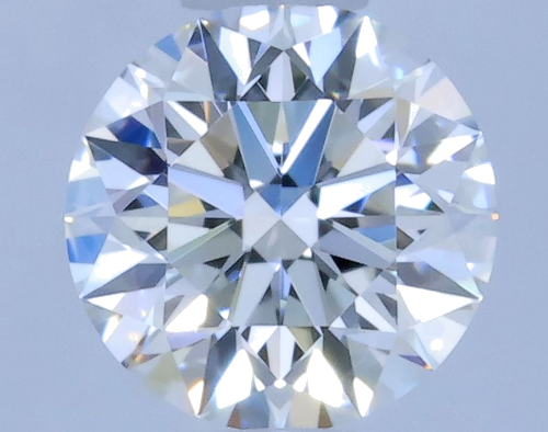0.42 carat F-VVS1 Excellent cut Natūralus Round Deimantas (1)