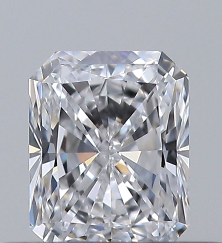 0.34 carat D-VVS1 Natūralus Radiant Deimantas (1)