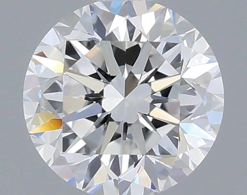 0.5 carat D-VVS2 Fair cut Natūralus Round Deimantas (1)