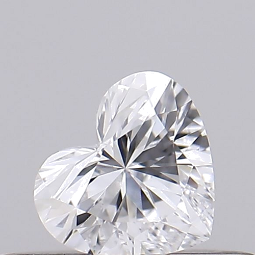 0.2 carat D-VVS2 Natūralus Heart Deimantas (1)