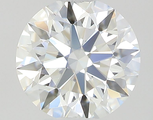 0.42 carat H-FL Excellent cut Natūralus Round Deimantas (1)