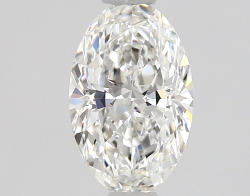 0.51 carat F-VVS1 Natūralus Oval Deimantas (1)