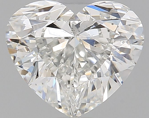 1.01 carat G-SI1 Natūralus Heart Deimantas (1)