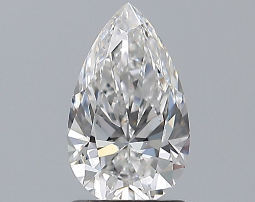 1.29 carat E-VVS1 Natūralus Pear Deimantas (1)