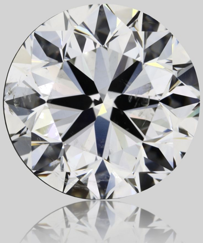 2.01 carat K-SI2 Very Good cut Natūralus Round Deimantas (1)