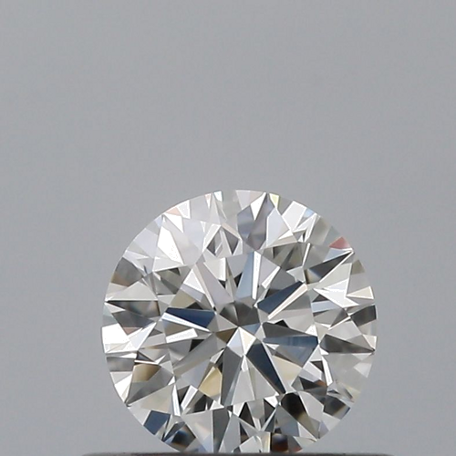 0.37 carat F-VVS1 Excellent cut Natūralus Round Deimantas (1)