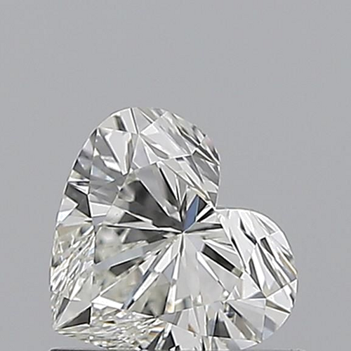 0.6 carat J-VVS1 Natūralus Heart Deimantas (1)