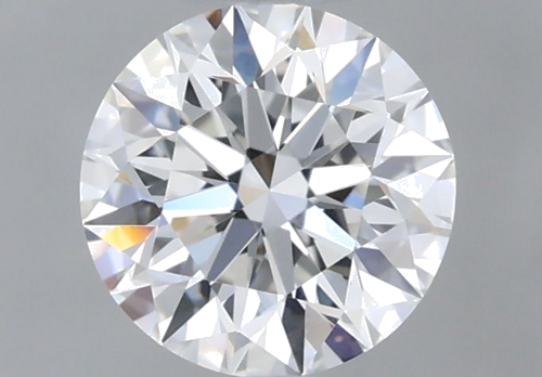 0.41 carat F-VVS1 Excellent cut Natūralus Round Deimantas (1)