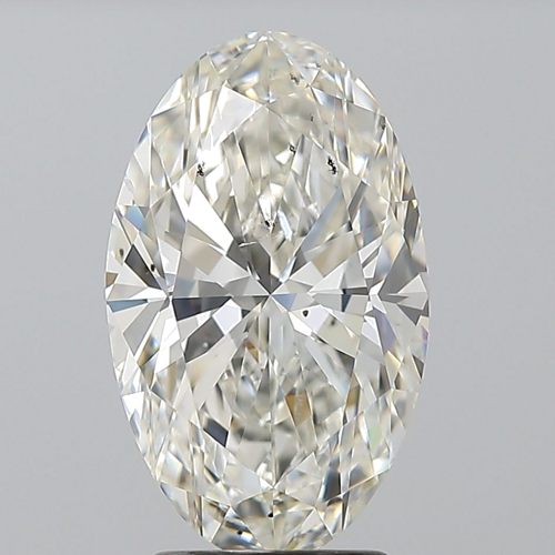 3.01 carat J-SI1 Natūralus Oval Deimantas (1)