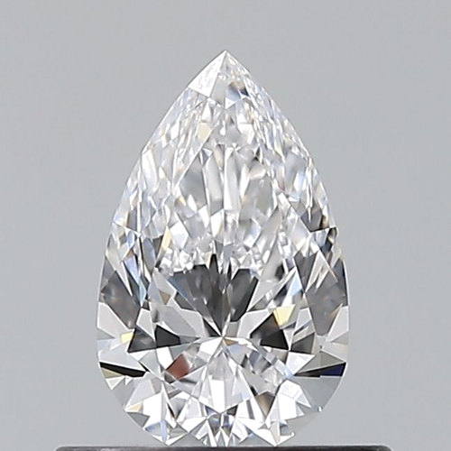 0.5 carat D-VS1 Natūralus Pear Deimantas (1)
