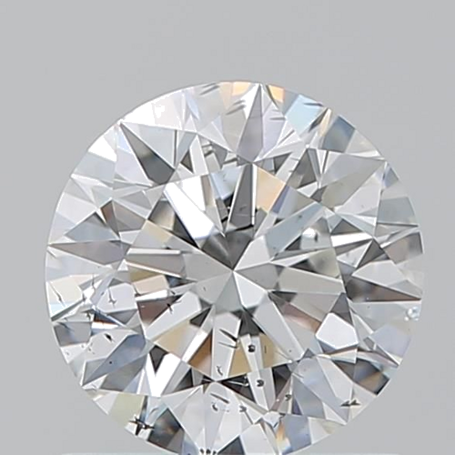 1.01 carat F-SI2 Excellent cut Natūralus Round Deimantas (1)