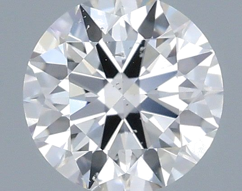 0.32 carat E-SI2 Excellent cut Natūralus Round Deimantas (1)