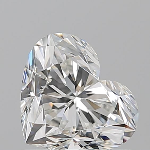 1.02 carat H-VS1 Natūralus Heart Deimantas (1)