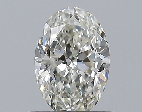 0.5 carat I-VVS2 Natūralus Oval Deimantas (1)
