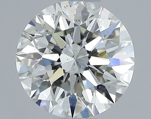 0.57 carat I-SI1 Excellent cut Natūralus Round Deimantas (1)