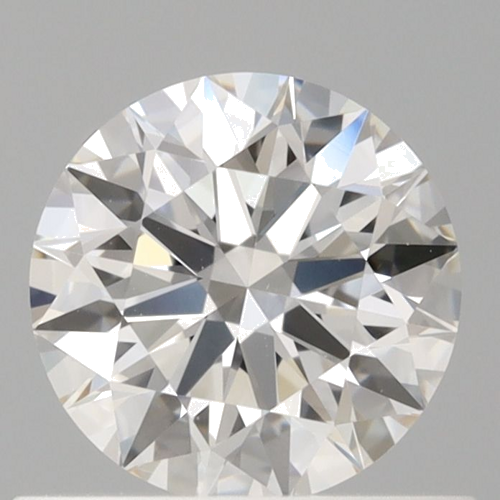 0.65 carat H-VVS1 Excellent cut Natūralus Round Deimantas (1)