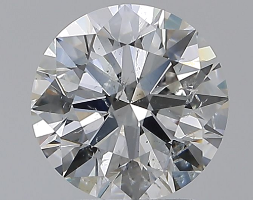 2.01 carat G-SI2 Excellent cut Natūralus Round Deimantas (1)