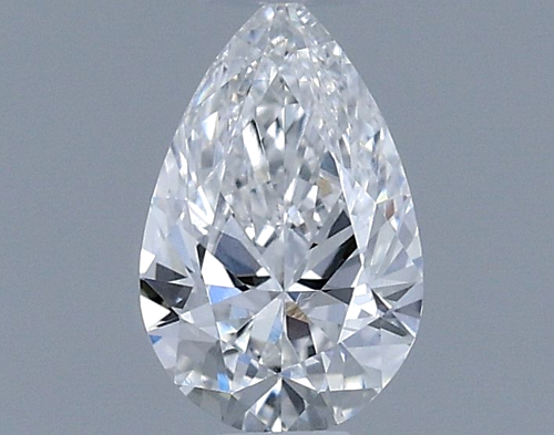0.3 carat E-VS1 Natūralus Pear Deimantas (1)