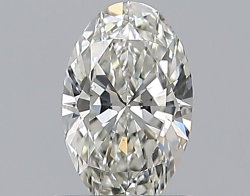 0.73 carat I-SI1 Natūralus Oval Deimantas (1)