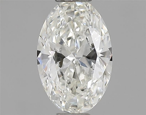 0.45 carat H-VVS2 Natūralus Oval Deimantas (1)