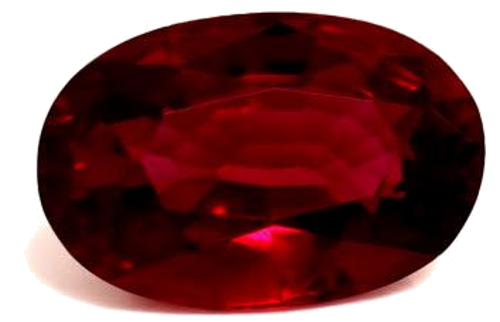 0.61 carat RED Oval Rubinas (1)