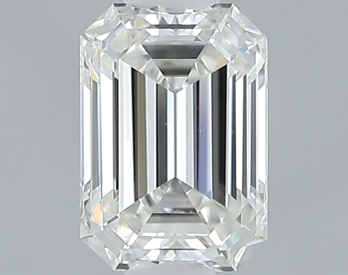 0.52 carat I-VVS2 Natūralus Emerald Deimantas (1)
