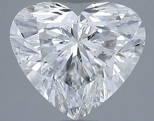2.2 carat G-SI2 Natūralus Heart Deimantas (1)